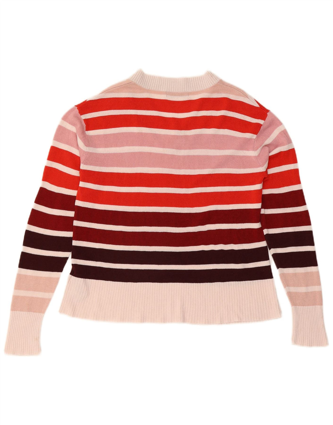 Marks & Spencer Pull col V pour femme UK 12 Medium Multicolore