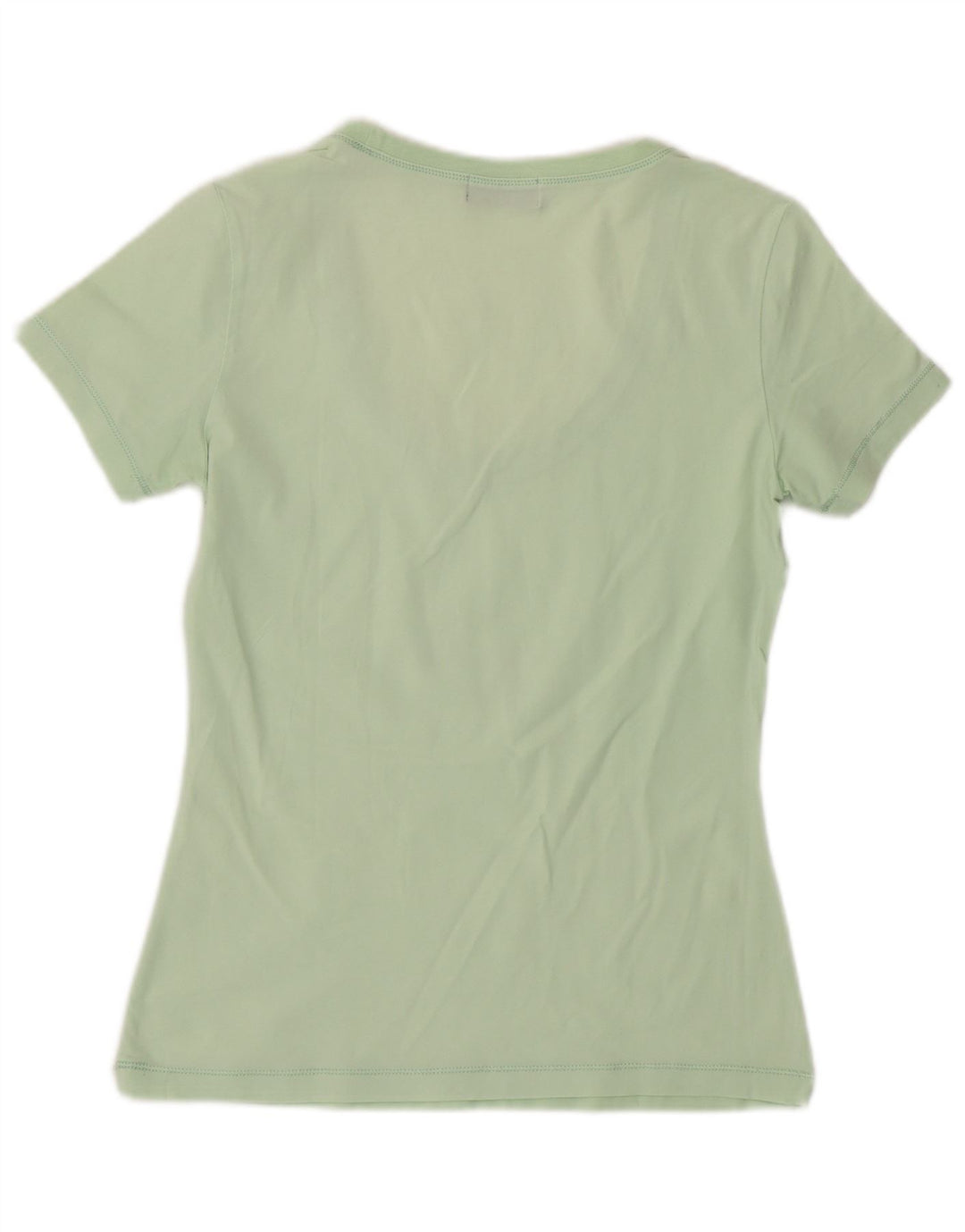 Sergio Tacchini T-shirt graphique pour femme UK 10 Small Vert