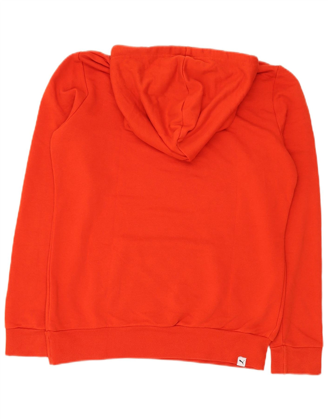 Puma Pull à capuche graphique pour femme UK 12 Rouge moyen Polyester