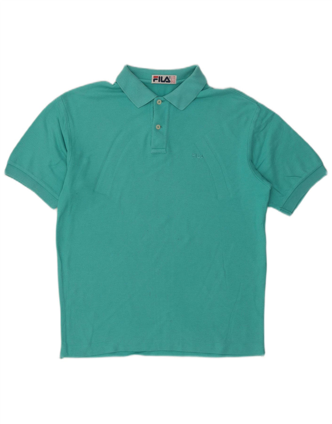Fila Polo Homme IT 46 Petit Turquoise