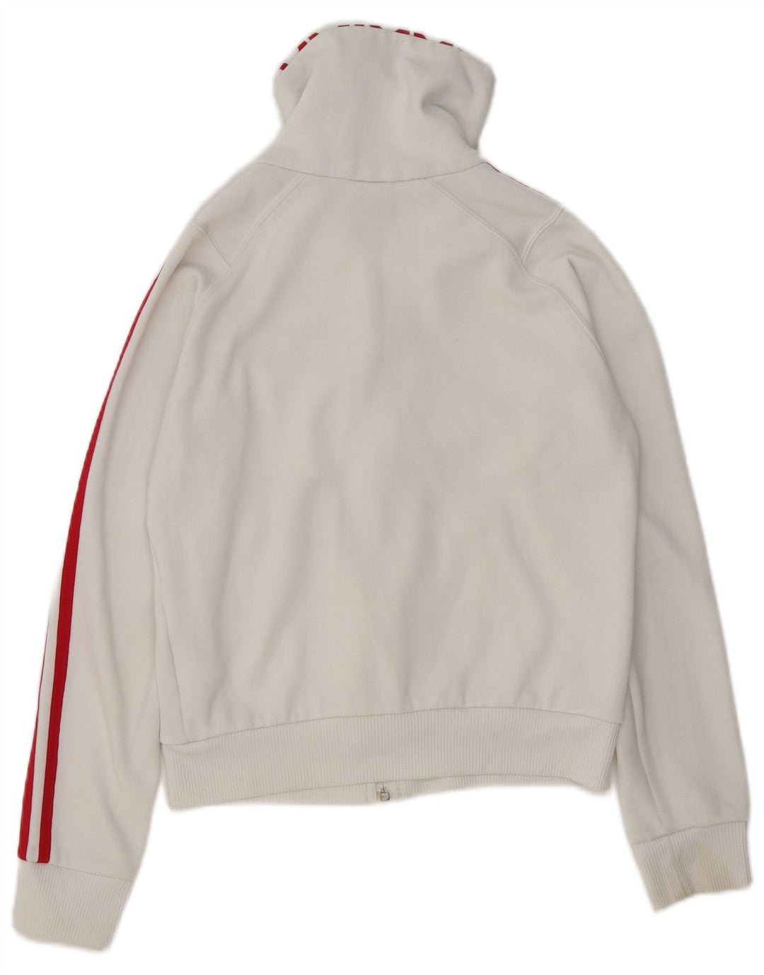 ADIDAS Veste de Survêtement Fille 13-14 ans Blanc Coton