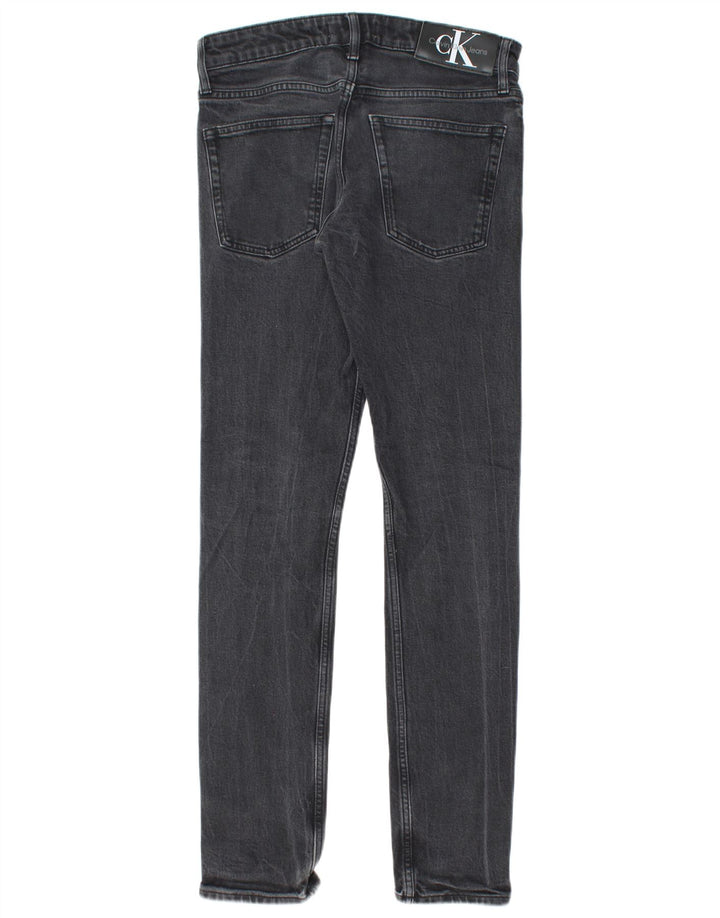 Calvin Klein Jean slim effet vieilli W29 L32 pour homme en coton noir