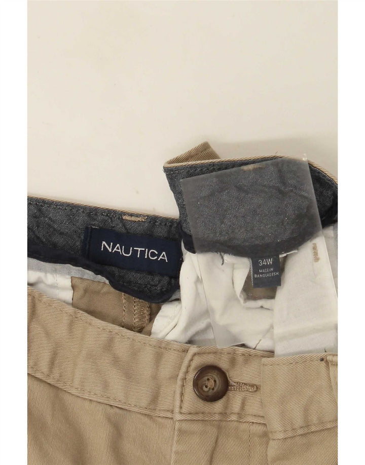 Nautica Short Chino Homme W34 Grand Beige