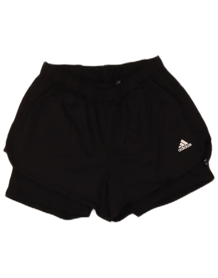 Adidas Short de sport Aeroready pour hommes, petit, noir, polyester