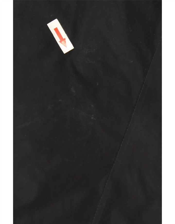 Calvin Klein Veste Bomber Femme UK 12 Moyen Noir