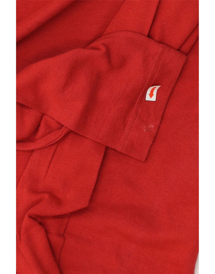 Replay Haut Graphique Homme Manches Longues XL Rouge Coton