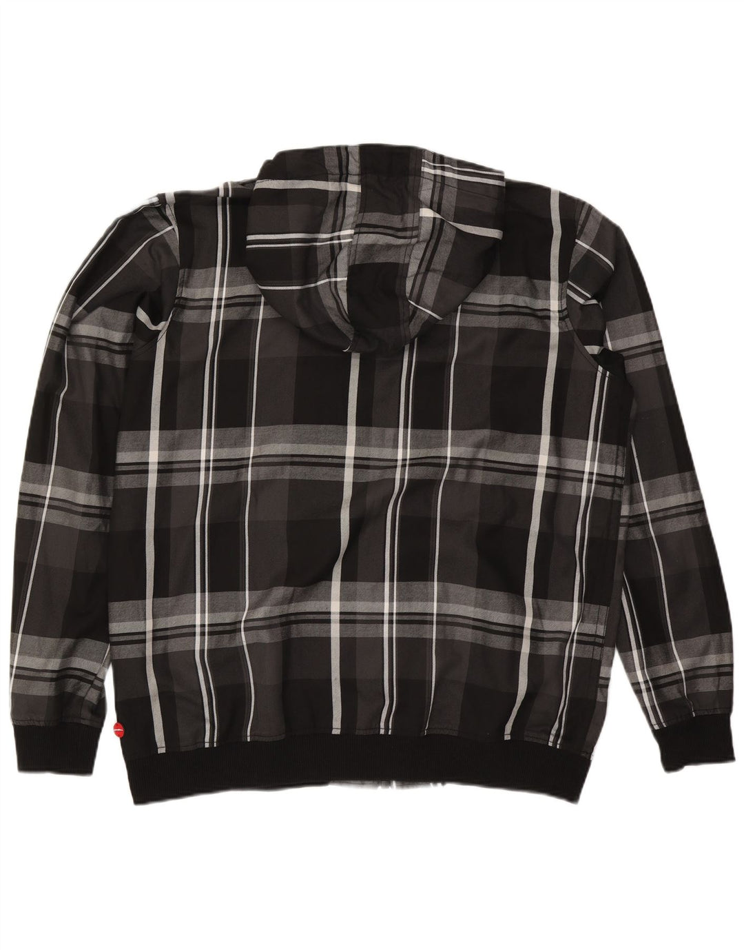 O'Neill Veste Bomber à Capuche Homme UK 46 2XL Noir à Carreaux Polyester