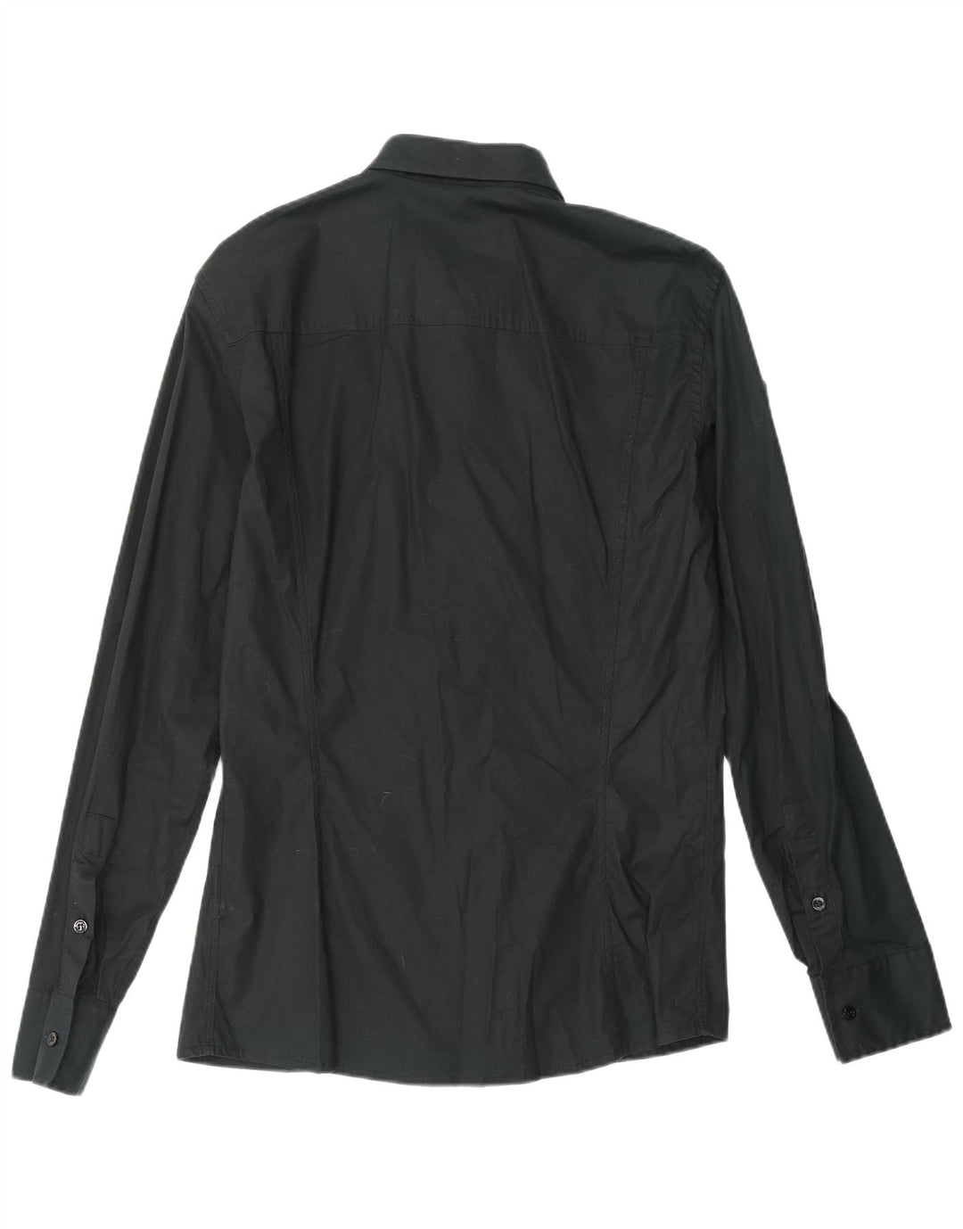 BIKKEMBERGS Chemise Graphique Homme Large Noir Coton