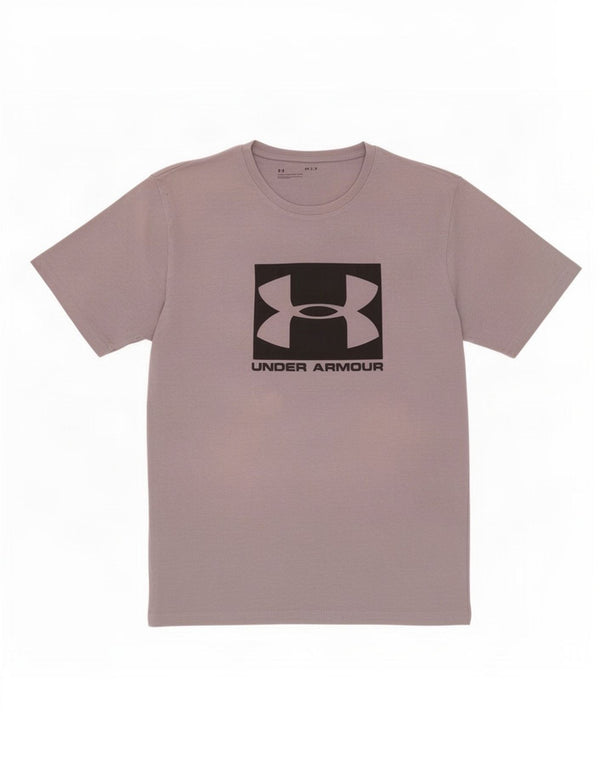 Under Armour T-Shirt Graphique Homme Grand Gris Coton