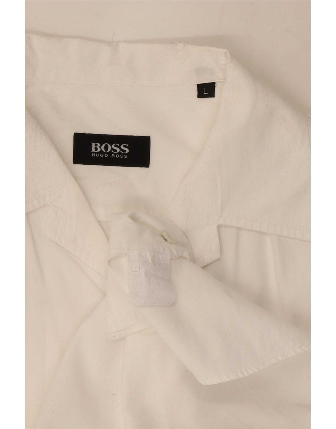 Hugo Boss Chemise Homme Grand Blanc Coton