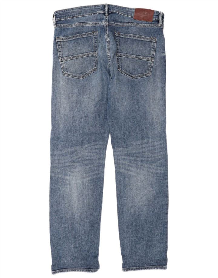 Marks & Spencer Jean droit homme W34 L31 bleu coton