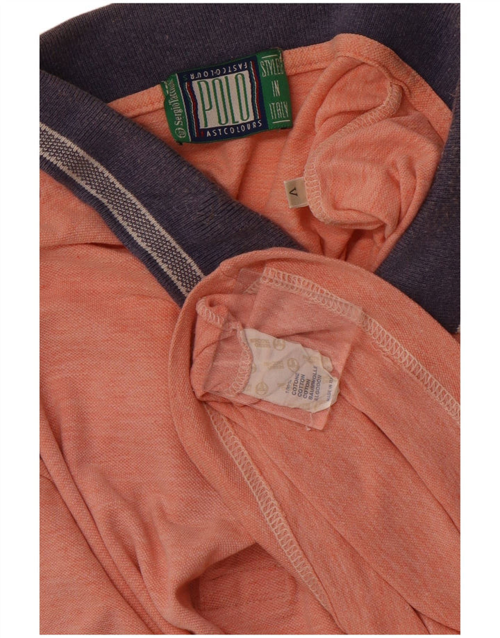 SERGIO TACCHINI Polo Homme Grand Rose Coton