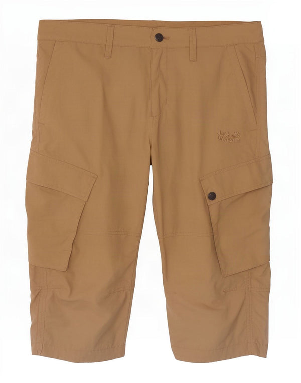 Jack Wolfskin Bermuda Cargo W34 Homme Beige Large Polyamide