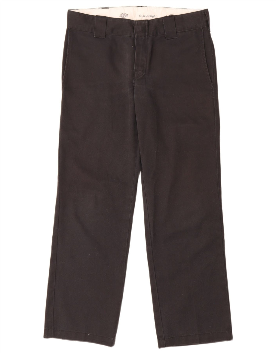 Dickies Pantalon Chino Slim Droit Homme W30 L30 Noir Polyester