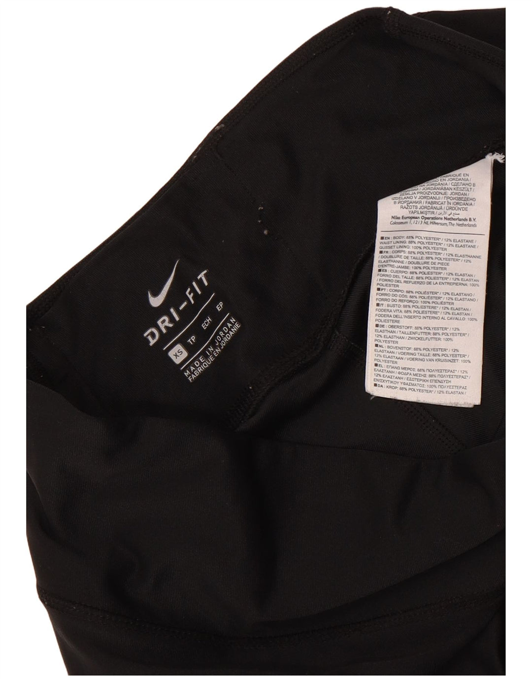 Nike Legging Dri Fit Femme UK 6 XS Noir Polyester