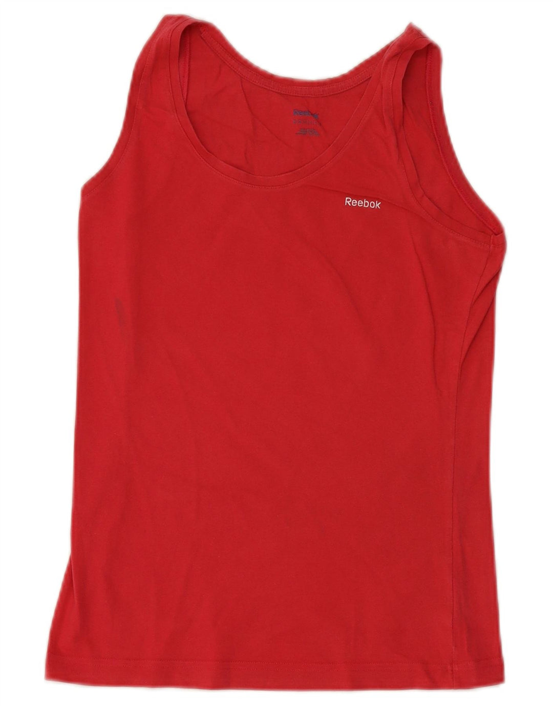 Reebok Débardeur Femme UK 12 Rose Moyen Coton