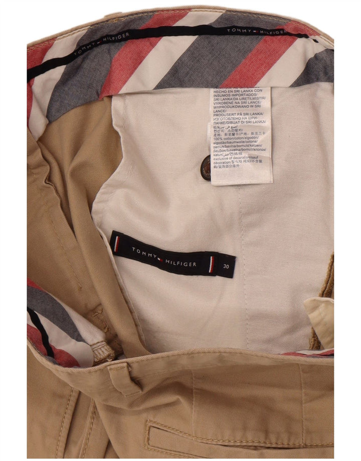 Tommy Hilfiger Short Chino Homme W30 Coton Beige Moyen