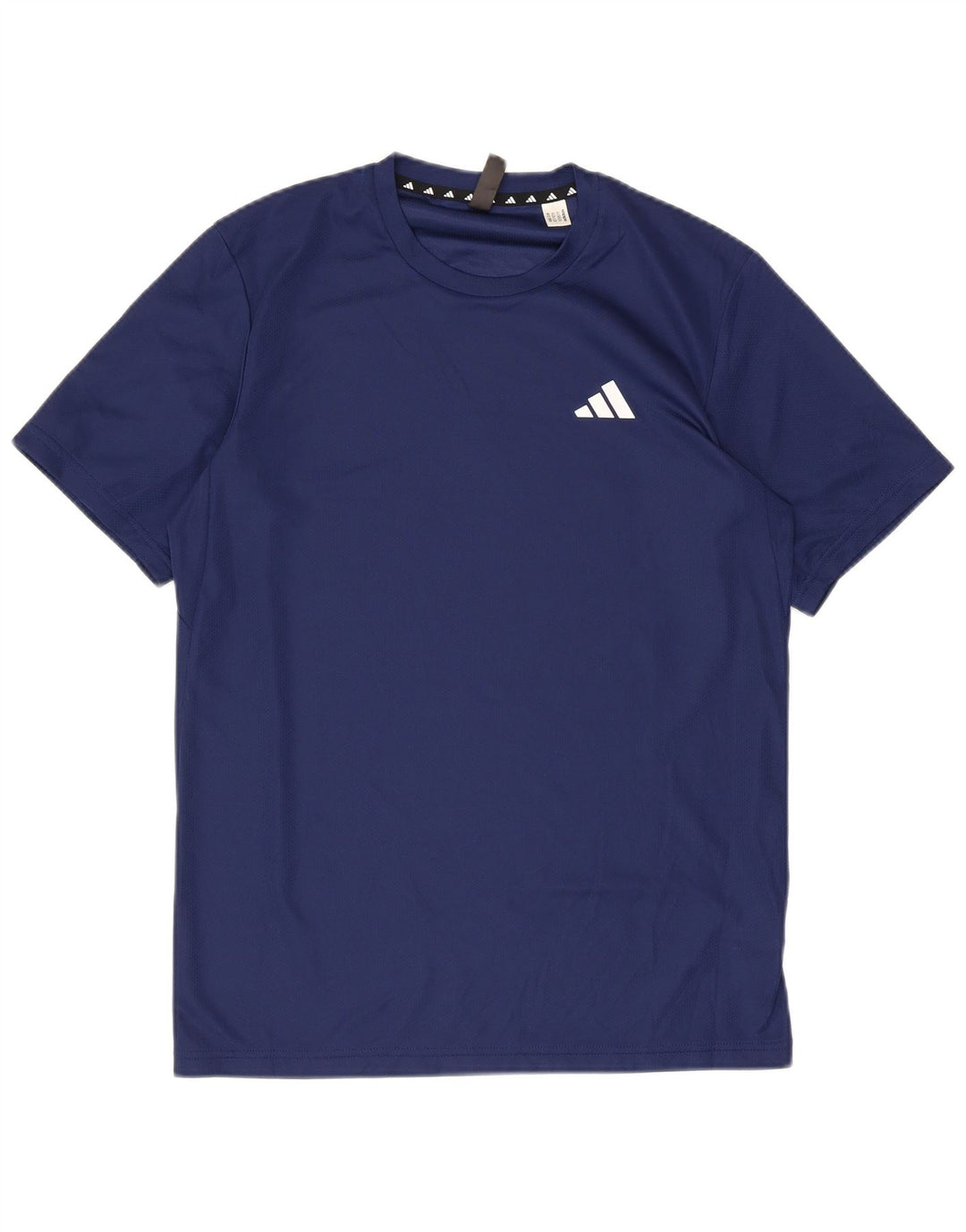 ADIDAS Hommes Aeroready T-Shirt Haut Petit Bleu Marine Polyester