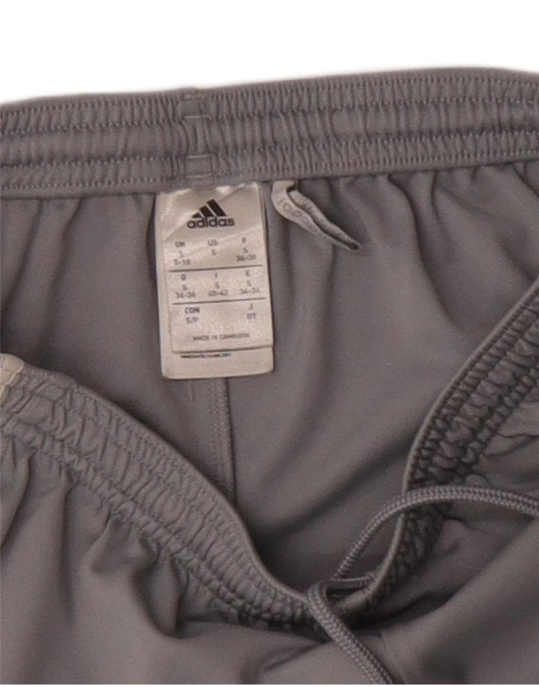 Adidas Climacool Sport Short UK 8/10 Petit Gris Polyester