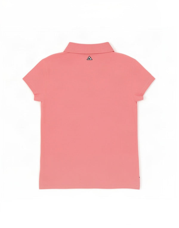 Tommy Hilfiger Polo Femme UK 18 XL Rose Coton