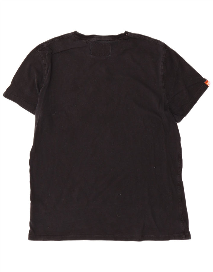 Superdry T-Shirt Homme Top XL Noir Coton