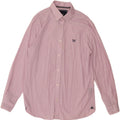 Crew Clothing Chemise Classique Homme Rose Moyen à Pois Coton