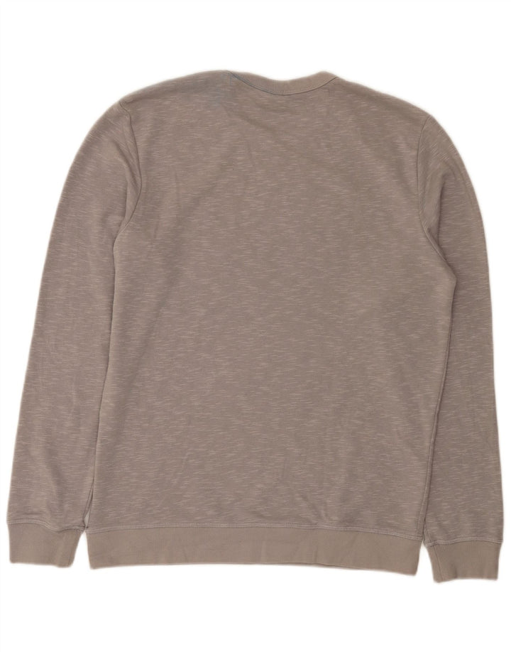 Jack & Jones Sweat-Shirt Graphique Homme Gris Moyen Moucheté