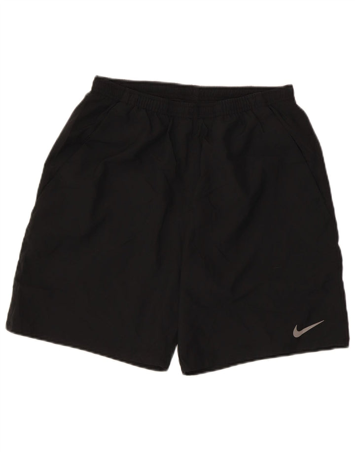 Short de sport Nike Dri Fit pour hommes, petit, noir, polyester