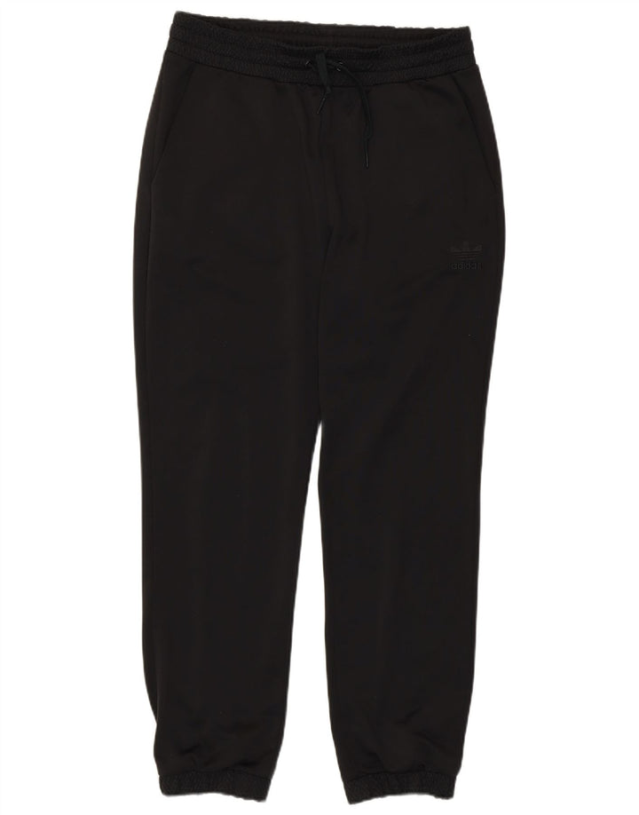 Adidas Pantalon de survêtement pour femme Joggers UK 14 Medium Noir Polyester