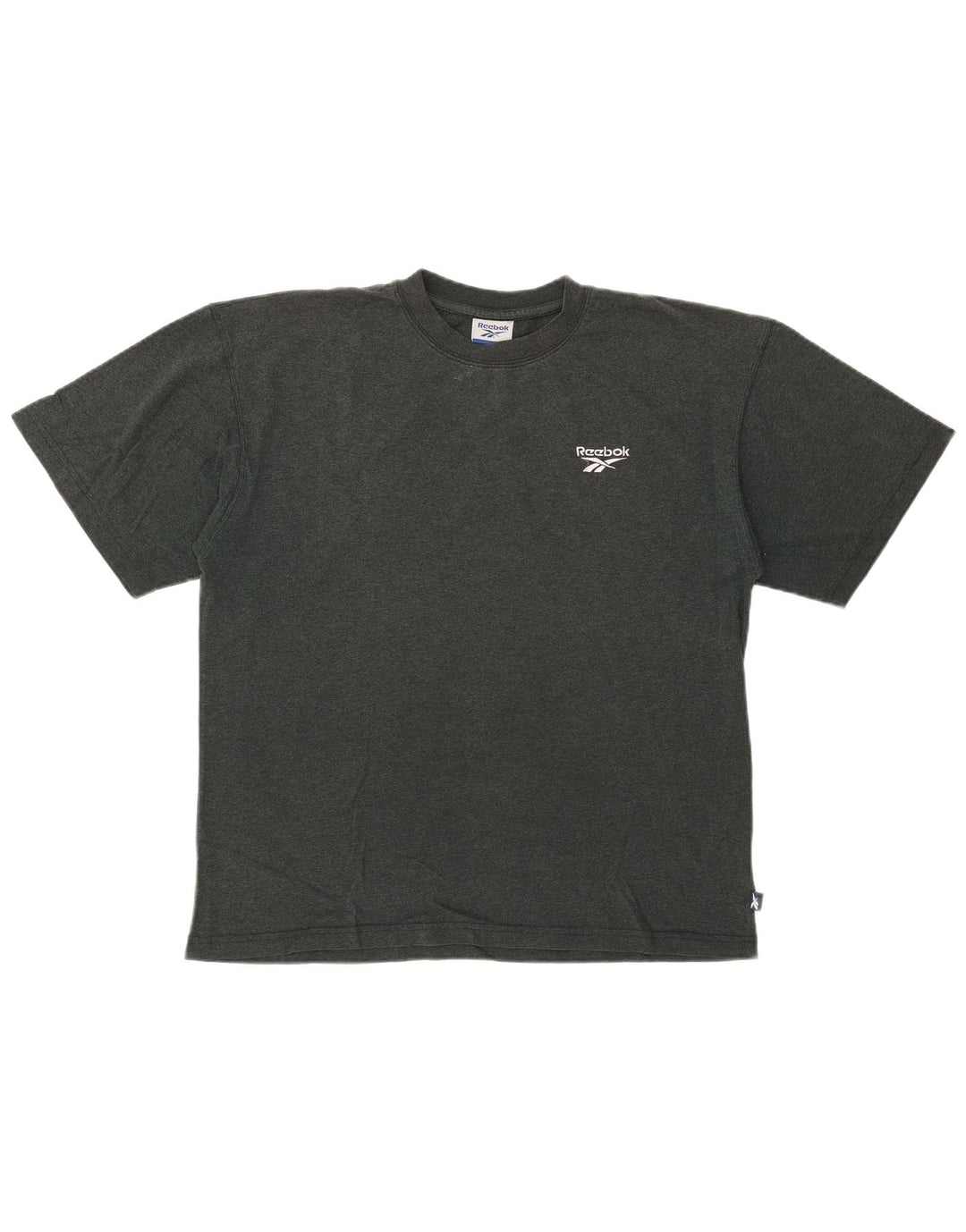 REEBOK T-Shirt Homme Petit Gris Coton