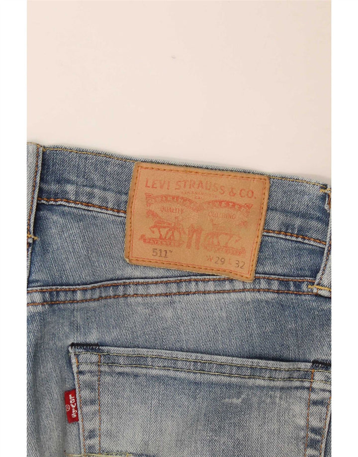 Levi's Jean Slim 511 Homme Bleu W29 L32 Coton