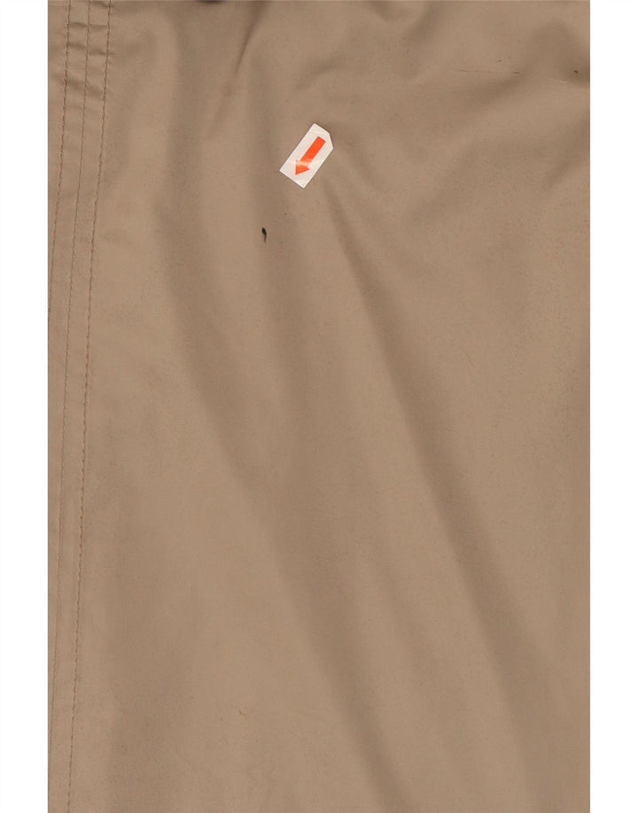 Geox Respira Veste Parka à capuche pour femme UK 10 Small Beige Polyester