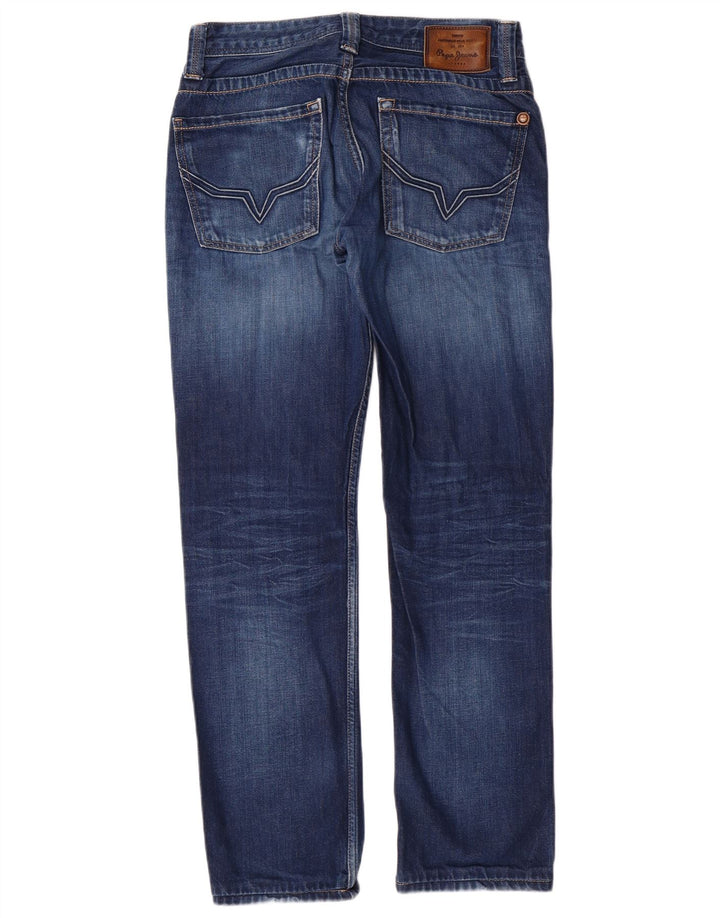 PEPE JEANS Jean Slim Regular Fit Homme W31 L30 Bleu Coton
