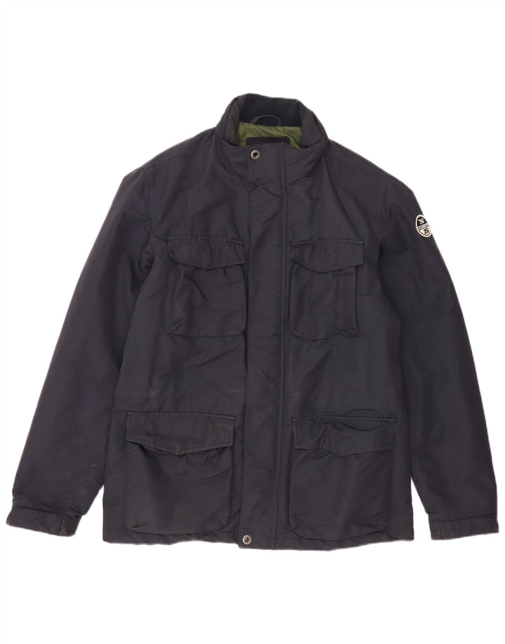 North Sails Veste coupe-vent pour homme UK 42 XL Bleu marine Polyester
