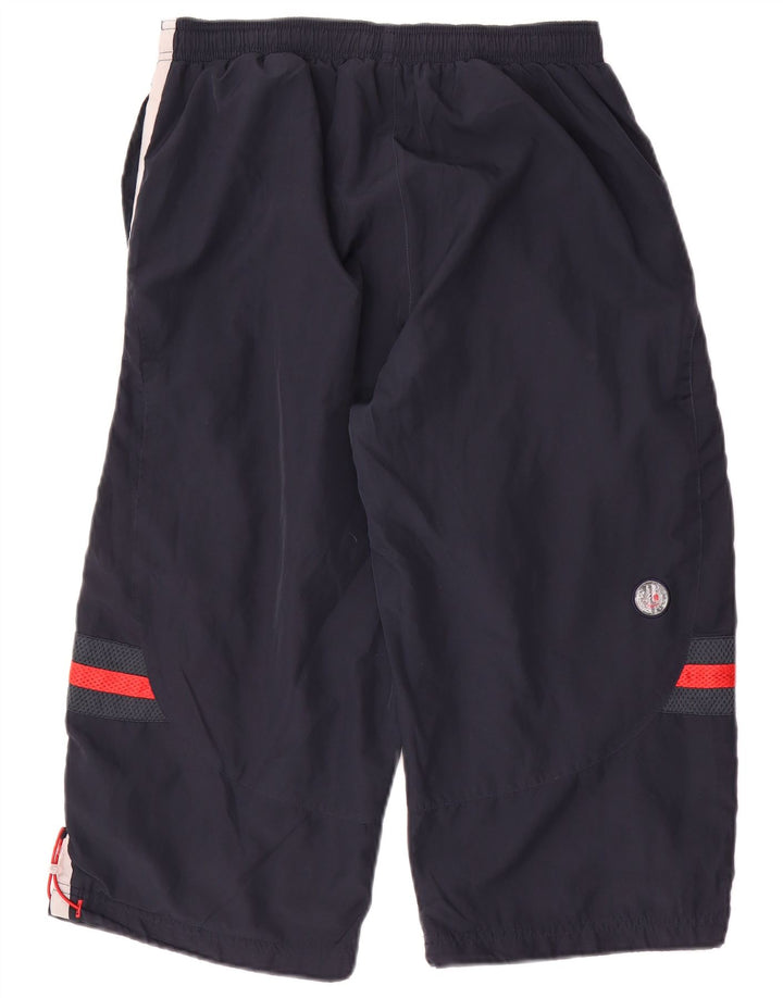 Reebok Bermuda Sport Homme Bleu Marine Moyen Polyester