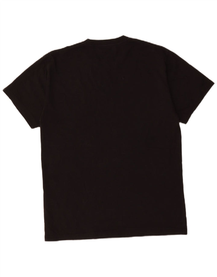 Vans T-Shirt Homme Noir Moyen Coton