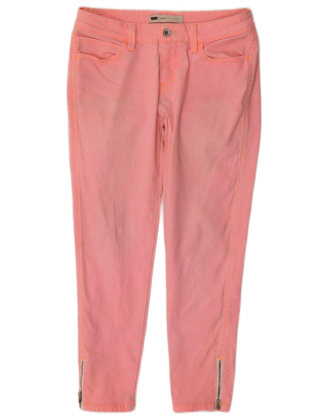 LEVI'S Jean skinny legging court femme W29 L25 coton rose