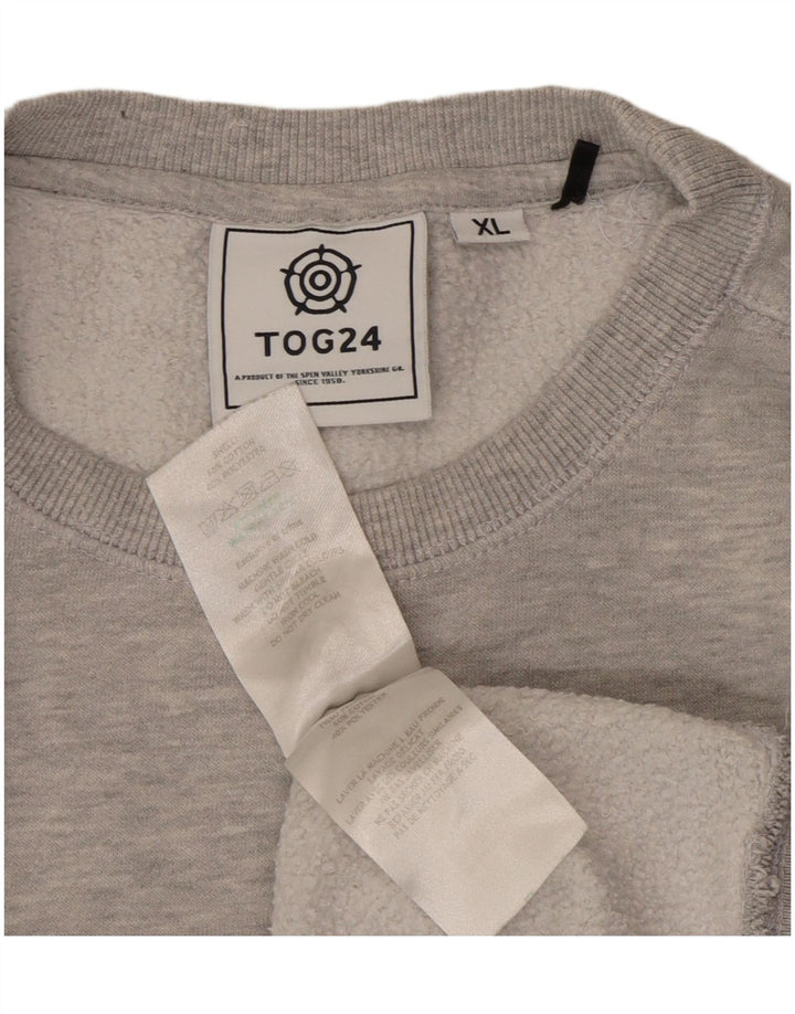 TOG 24 Sweat-Shirt Homme XL Gris Coton