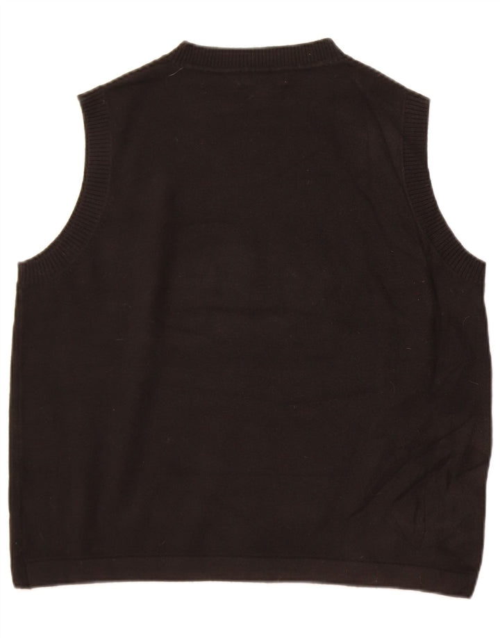 Marks & Spencer Débardeur pour homme Large Noir Polyester