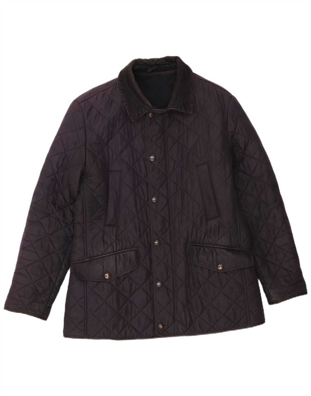 Barbour Veste matelassée pour homme UK 38 Bleu marine moyen