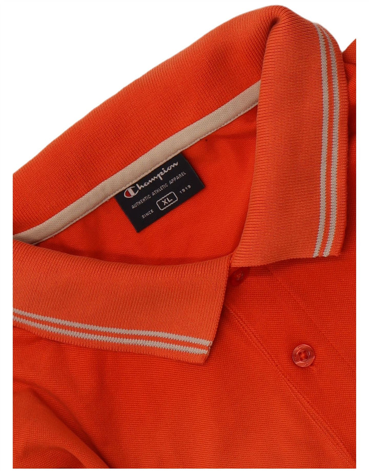 Champion Polo Homme XL Orange
