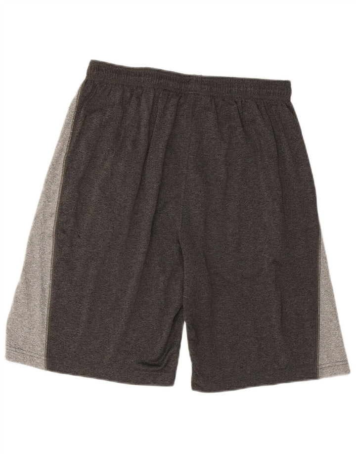 PUMA Short de Sport Homme Gris Moyen Colourblock