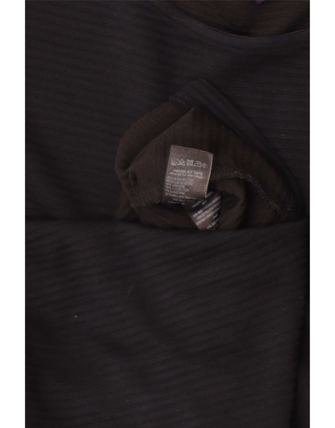 Marks & Spencer Robe basique pour femme UK 42 en viscose noire moyenne