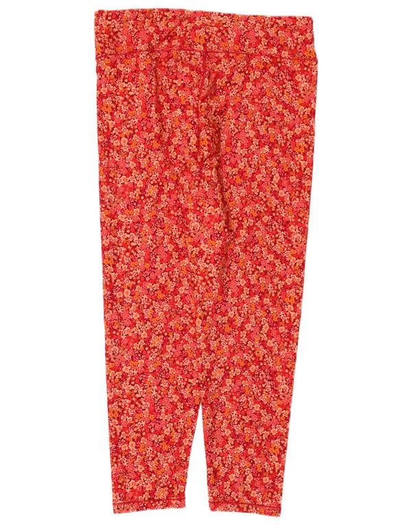 Tommy Hilfiger Legging court pour femme UK 18 XL Rouge Floral Polyester
