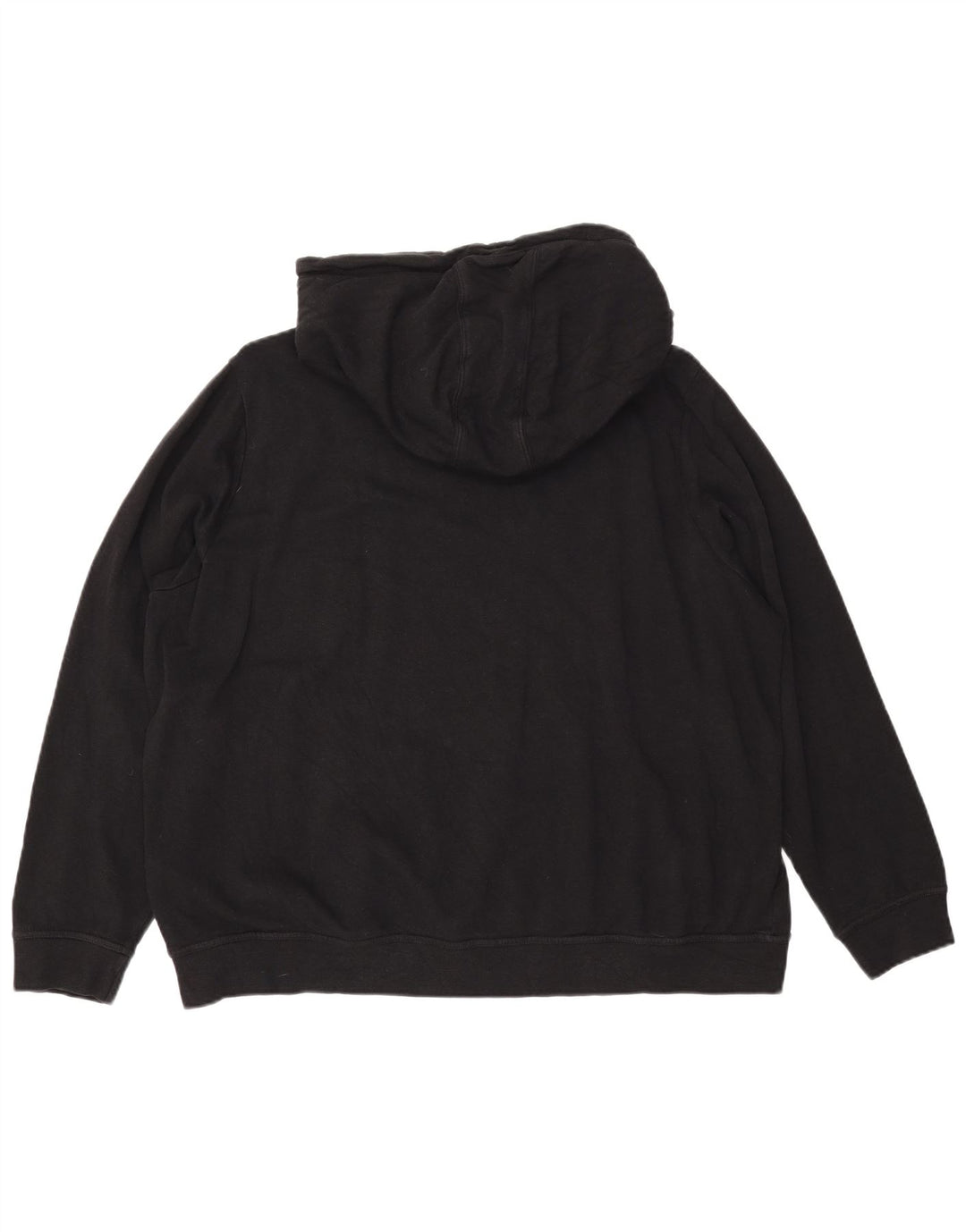 Nike Pull à capuche surdimensionné pour femme UK 20 2XL Noir Coton