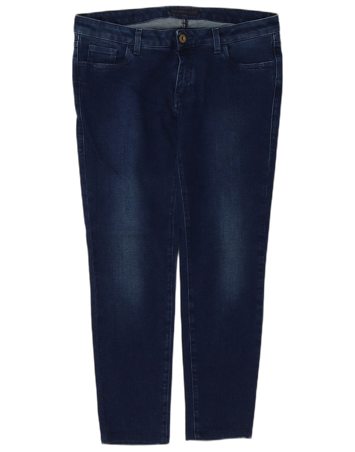 TRUSSARDI Jean Fuselé W29 L28 Bleu Marine Femme