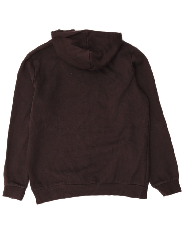 Puma Pull à capuche pour homme en coton noir moyen