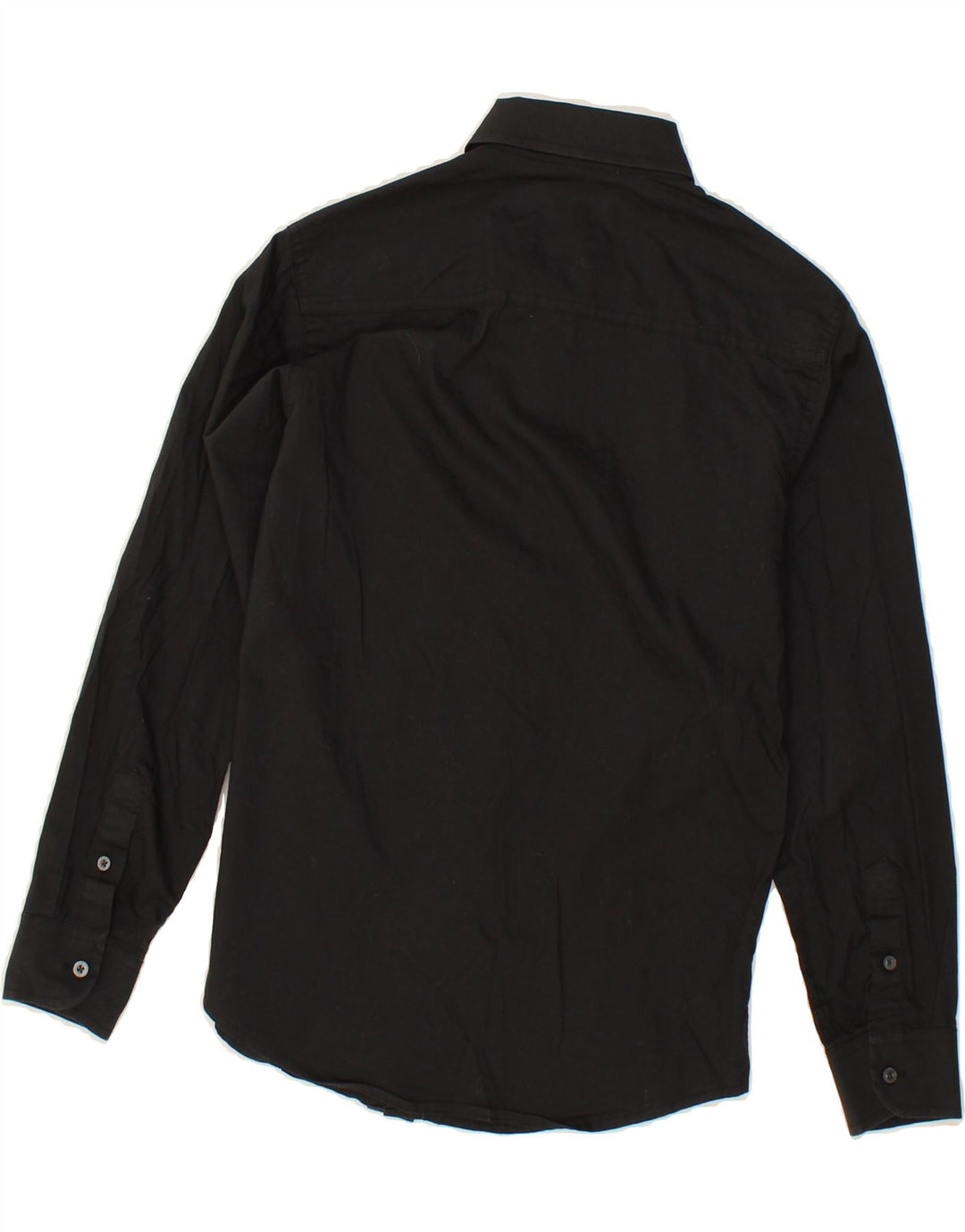 IZOD Boys Stretch Shirt 10-11 Years Medium Black Cotton Vintage Izod and Second-Hand Izod from Messina Hembry 