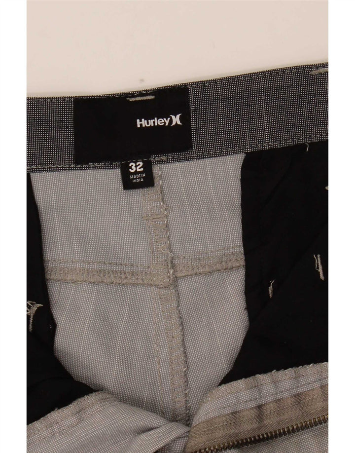 Hurley Short Chino Homme W32 Gris Moyen Polyester