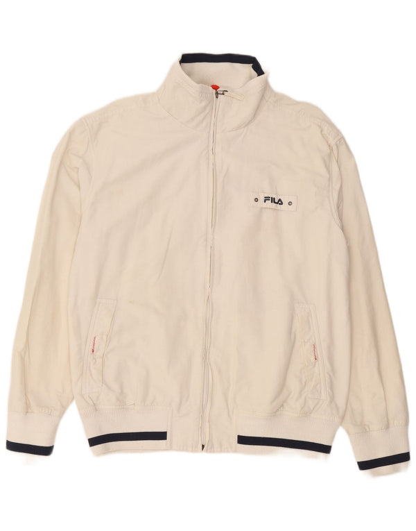 Fila Veste de survêtement pour homme Grand Blanc